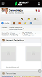 Mobile Screenshot of danielmaja.deviantart.com