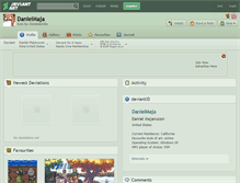 Tablet Screenshot of danielmaja.deviantart.com