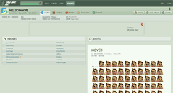 Desktop Screenshot of mellowhype.deviantart.com