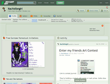 Tablet Screenshot of itachisfangirl.deviantart.com