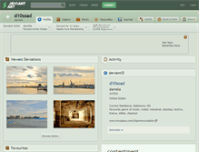 Tablet Screenshot of d10soad.deviantart.com