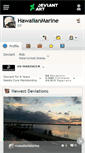 Mobile Screenshot of hawaiianmarine.deviantart.com