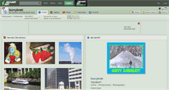 Desktop Screenshot of burnybratt.deviantart.com