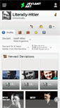 Mobile Screenshot of literally-hitler.deviantart.com