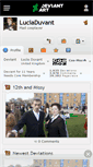 Mobile Screenshot of luciaduvant.deviantart.com