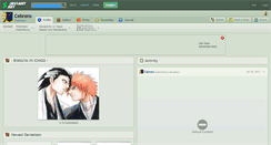 Desktop Screenshot of cebrero.deviantart.com