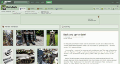 Desktop Screenshot of ebonyeagle.deviantart.com