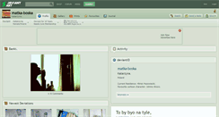 Desktop Screenshot of matka-boska.deviantart.com