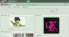 Desktop Screenshot of lekiscool.deviantart.com