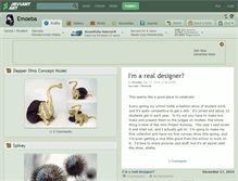Tablet Screenshot of emoeba.deviantart.com