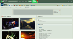 Desktop Screenshot of akuli.deviantart.com