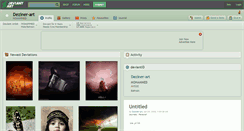 Desktop Screenshot of deziner-art.deviantart.com