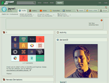 Tablet Screenshot of jayve1.deviantart.com