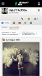 Mobile Screenshot of halotraction.deviantart.com