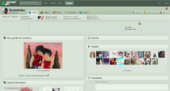 Desktop Screenshot of ilovemiroku.deviantart.com