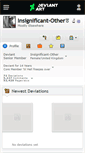 Mobile Screenshot of insignificant-other.deviantart.com