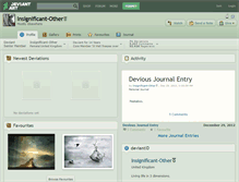 Tablet Screenshot of insignificant-other.deviantart.com