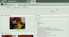 Desktop Screenshot of cero21.deviantart.com