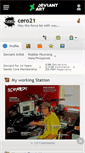 Mobile Screenshot of cero21.deviantart.com