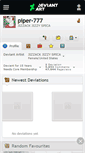 Mobile Screenshot of piper-777.deviantart.com