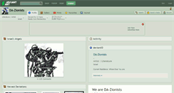 Desktop Screenshot of da-zionists.deviantart.com