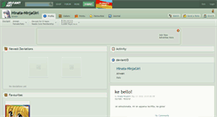 Desktop Screenshot of hinata-ninjagirl.deviantart.com