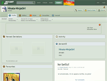 Tablet Screenshot of hinata-ninjagirl.deviantart.com