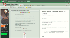 Desktop Screenshot of hoodie-whore-club.deviantart.com