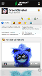 Mobile Screenshot of greenelevator.deviantart.com