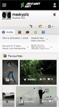Mobile Screenshot of maskyplz.deviantart.com
