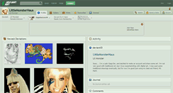 Desktop Screenshot of littlemonsterhaus.deviantart.com