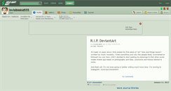 Desktop Screenshot of invisiblekid555.deviantart.com