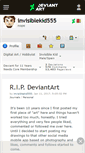 Mobile Screenshot of invisiblekid555.deviantart.com