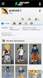 Mobile Screenshot of android-1.deviantart.com