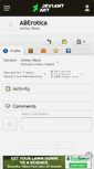 Mobile Screenshot of aberotica.deviantart.com