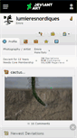 Mobile Screenshot of lumieresnordiques.deviantart.com