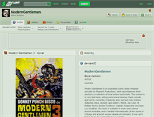 Tablet Screenshot of moderngentlemen.deviantart.com