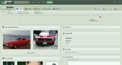 Desktop Screenshot of dinazor.deviantart.com