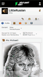 Mobile Screenshot of littlerussian.deviantart.com
