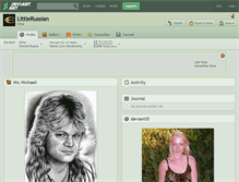 Tablet Screenshot of littlerussian.deviantart.com