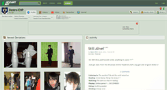 Desktop Screenshot of destro-ehp.deviantart.com