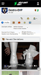 Mobile Screenshot of destro-ehp.deviantart.com