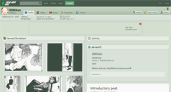 Desktop Screenshot of lillithium.deviantart.com