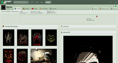 Desktop Screenshot of davoo.deviantart.com