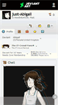 Mobile Screenshot of just-abigail.deviantart.com
