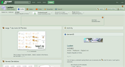 Desktop Screenshot of laoism.deviantart.com