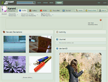 Tablet Screenshot of karemi.deviantart.com