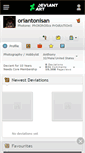 Mobile Screenshot of oriantonisan.deviantart.com