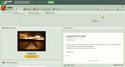 Desktop Screenshot of leeby.deviantart.com