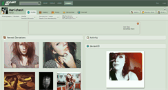 Desktop Screenshot of mari-chanx.deviantart.com